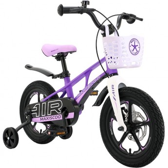 Детский Двухколесный Велосипед, Серия "Air", Делюкс Плюс, 14", Фиолетовый Матовый (2023) Детский Двухколесный Велосипед, Серия "Air", Делюкс Плюс, 14", Фиолетовый Матовый (2023)
