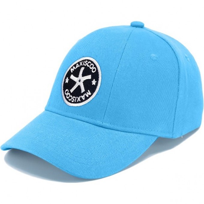 Кепка с козырьком MAXISCOO голубая MS-CAP-3-5254-BL Кепка с козырьком MAXISCOO голубая MS-CAP-3-5254-BL