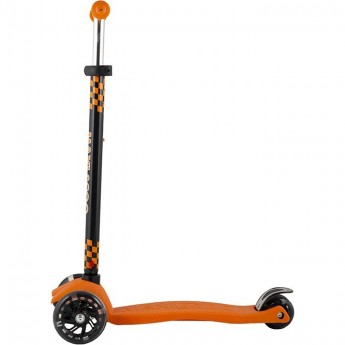 Самокат 3-х колесный MAXISCOO "JUNIOR" (2021), со светящимися колесами, оранжевый Самокат 3-х колесный MAXISCOO "JUNIOR" (2021), со светящимися колесами, оранжевый