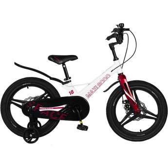 Велосипед 2-х колесный детский MAXISCOO "SPACE" (2022), Делюкс, 18", белый жемчуг Велосипед 2-х колесный детский MAXISCOO "SPACE" (2022), Делюкс, 18", белый жемчуг