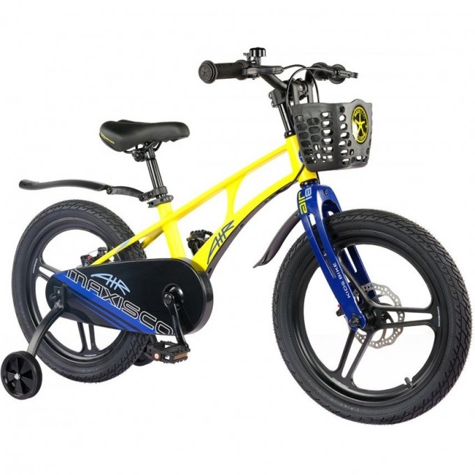 Велосипед детский MAXISCOO AIR PRO 18'' Желтый Матовый (2024) MSC-A1831P Велосипед детский MAXISCOO AIR PRO 18'' Желтый Матовый (2024) MSC-A1831P