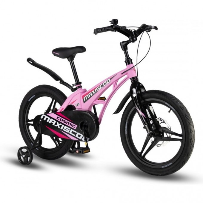 Велосипед детский MAXISCOO COSMIC DELUXE 18'' Розовый Матовый (2024) MSC-C1831D Велосипед детский MAXISCOO COSMIC DELUXE 18'' Розовый Матовый (2024) MSC-C1831D