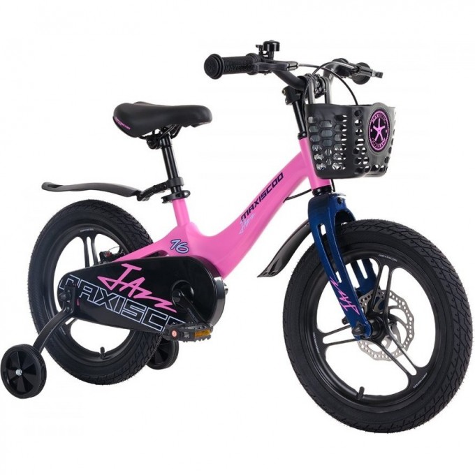 Велосипед детский MAXISCOO JAZZ PRO 16'' Розовый Матовый (2024) MSC-J1632P Велосипед детский MAXISCOO JAZZ PRO 16'' Розовый Матовый (2024) MSC-J1632P