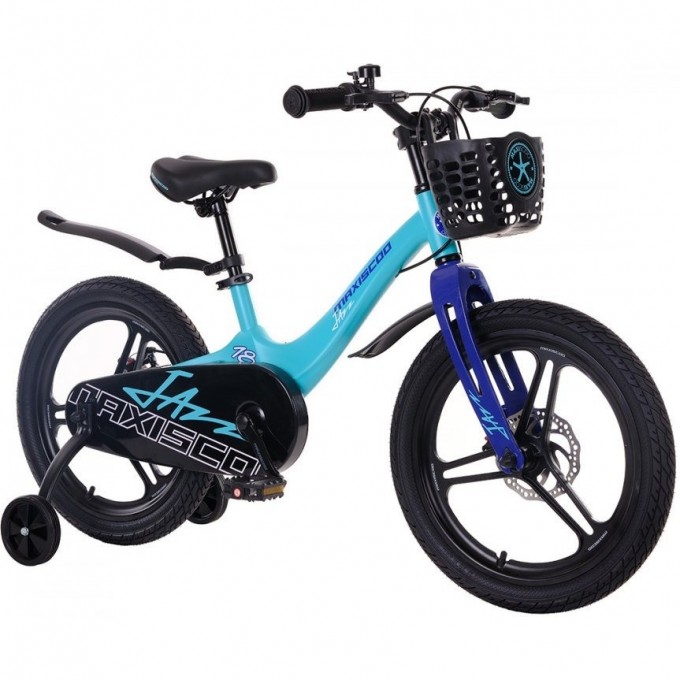 Велосипед детский MAXISCOO JAZZ PRO 18'' Мятный матовый (2024) MSC-J1834P Велосипед детский MAXISCOO JAZZ PRO 18'' Мятный матовый (2024) MSC-J1834P