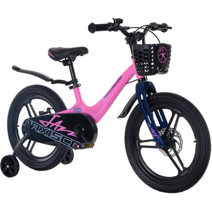 Велосипед детский MAXISCOO JAZZ PRO 18'' Розовый Матовый (2024) MSC-J1832P Велосипед детский MAXISCOO JAZZ PRO 18'' Розовый Матовый (2024) MSC-J1832P