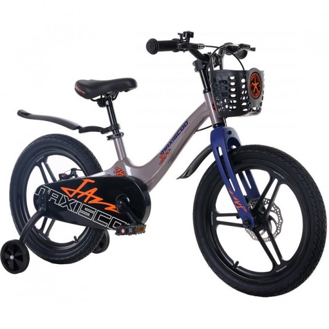 Велосипед детский MAXISCOO JAZZ PRO 18'' Серый Жемчуг (2024) MSC-J1835P Велосипед детский MAXISCOO JAZZ PRO 18'' Серый Жемчуг (2024) MSC-J1835P