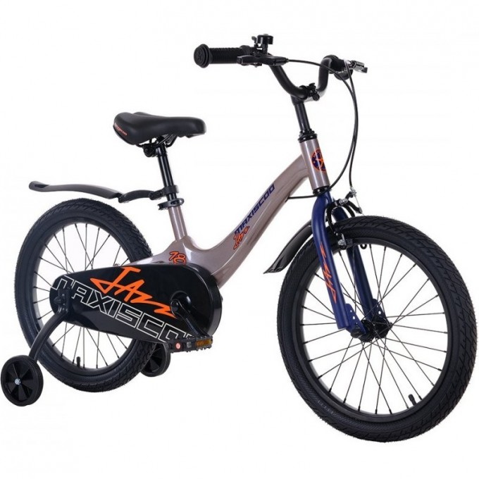 Велосипед детский MAXISCOO JAZZ СТАНДАРТ 18'' Серый Жемчуг (2024) MSC-J1835 Велосипед детский MAXISCOO JAZZ СТАНДАРТ 18'' Серый Жемчуг (2024) MSC-J1835