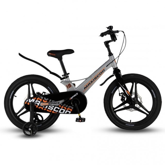 Велосипед детский MAXISCOO SPACE DELUXE 18'' Серый Жемчуг (2024) MSC-S1833D Велосипед детский MAXISCOO SPACE DELUXE 18'' Серый Жемчуг (2024) MSC-S1833D