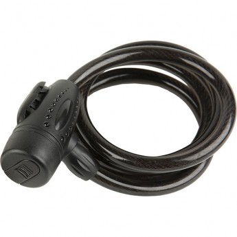 Замок MAXISCOO велосипедный с ключами, 10х1500мм Замок MAXISCOO велосипедный с ключами, 10х1500мм